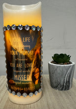 Load image into Gallery viewer, LED Memorial Candle