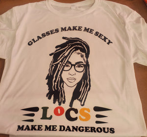 Loc w/glasses Tee