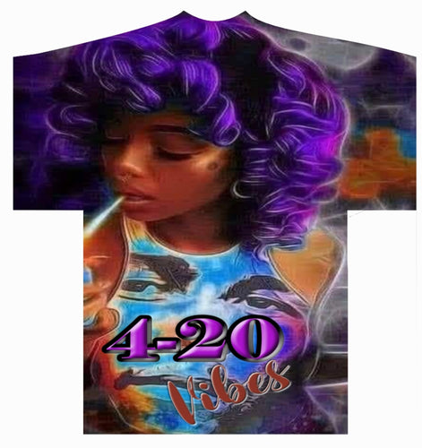 420 All Over Tee