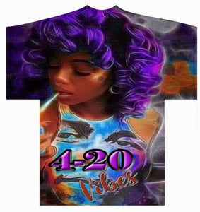 420 All Over Tee