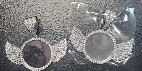 Angel Wing Necklace (Silver)